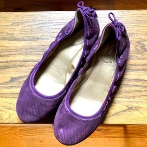 Cole Haan Purple Ballet Flat, Size 9.5